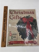 1970 Western Auto Christmas Gifts Catalog Toys
