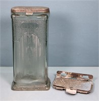 1920's Glass "Visible Mailbox"
