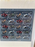 Scott #4085-88 -- American Motorcycles Sheet of