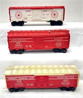 Postwar Lionel O Gauge two 6448 target 6470 explos