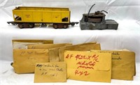 Prewar American Flyer O Gauge 486 tender whistle p