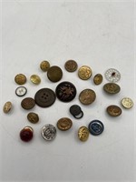 Vintage Military Buttons
