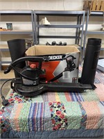 Black & Decker electric blower with attachments