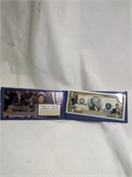 JFK 50th Anniversary Two Dollar US Bank Note