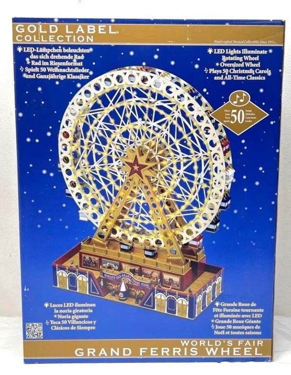 Mr. Christmas World's Fair Grand Ferris Wheel oper