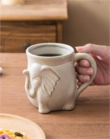 NEW! 20 oz Elephant Tea Mug, Large Ceramic Coffee