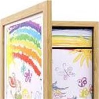 Sealed Kids Art Frame Front Opening Changeable