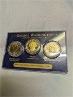 George Washington Presidential Coin Set