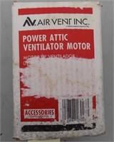 Air Vent Power Attic Ventilator Motor