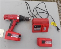 Milwaukee Drill with Battery and Charger