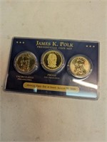 James K. Polk Presidential Coin Set