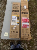 2 Electric Baseboards