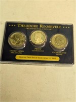 Theodore Roosevelt Presidential Coin Set