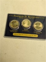 Franklin D. Roosevelt Presidential Coin Set