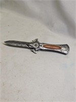 Buckshot Knife Damascus Blade 7 3/4" long