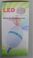 LED Full Color Rotating Lamp Mini Party Light