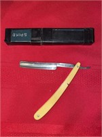 Antique straight razor