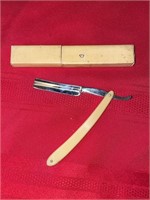 Antique straight razor