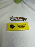 Wild Turkey Handmade Collection 8" open