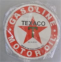 Round Texaco Sign