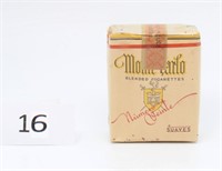 Vintage Monte Carlo Cigarette Full Pack SEALED