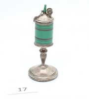 1930's Webster Sterling Enamel Table Lighter
