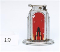 1930's Deco Elgin Otis Enamel Table Lighter