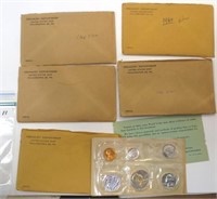 5 - 1960 US Proof sets