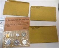 3 - 1961 US Proof sets