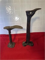 Cast iron shoehorns