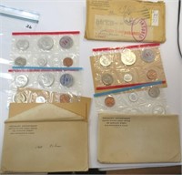 2 - 1963 P&D Uncirculated sets