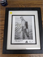Autographed Jimmy Buffett Photograph 13 x 16