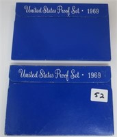 2 - 1969 US Proof sets