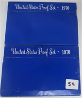 2 - 1970 US Proof sets