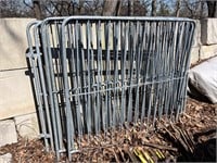 Lot #21 (7) Portable Crowd Control Barriers