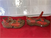 Antique Italy rollerskates