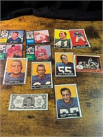 1961 & 1962 TOPPS FOOTBALL CARDS