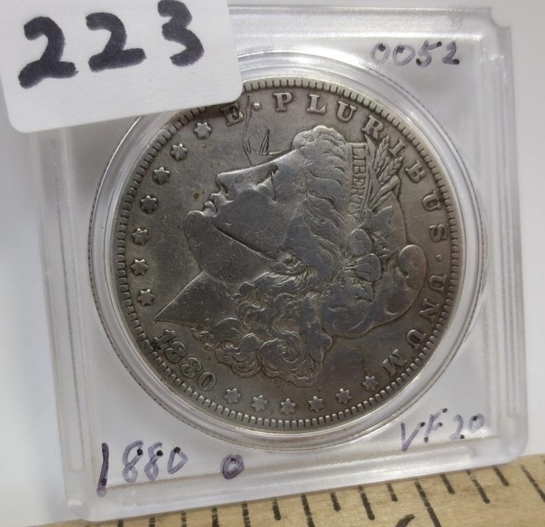 Lyman Coin collection auction #1, Sets, Morgan & Peace dolla