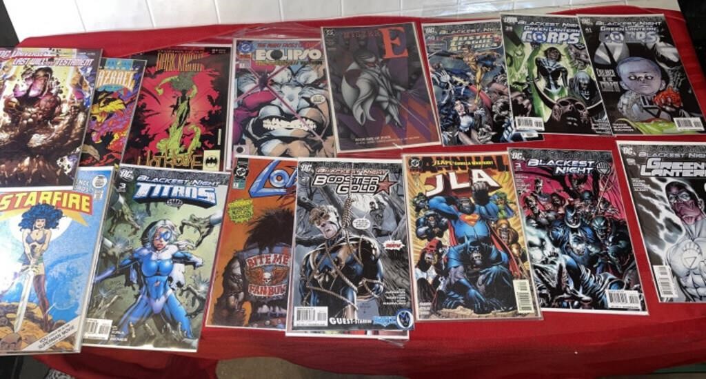 Large amount of DC comic books