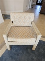 Bloomingdale's Sheer Upholstered Fabric Armchair