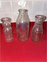 Shelby Ohio pure milk bottle