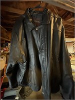 3 X large leather jacket