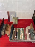Antique books and miscellaneous books