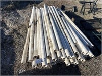 PVC Fence Posts - 6 Ft Tall