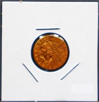 1912 $2.5 gold coin