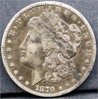 1879S Morgan silver dollar