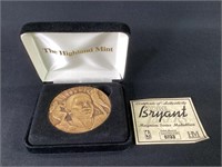 Kobe Bryant Bronze Medal by Highland Mint