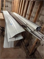 aluminum soffit, ridge vent, gutters, drip edge +
