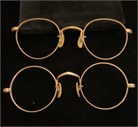 Gold filled glasses frames