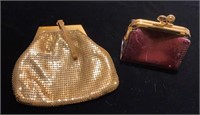 Whiting & Davis mesh purse